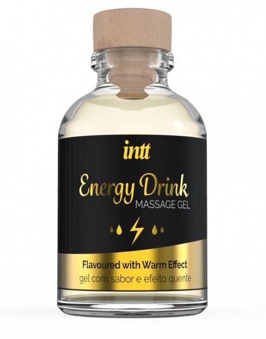 Массажный гель с согревающим эффектом Energy Drink - 30 мл. - INTT - купить с доставкой в Одинцово