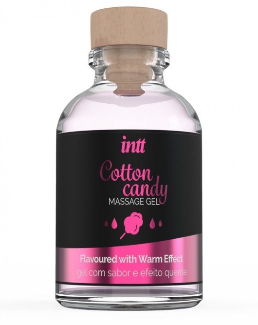 Массажный гель с согревающим эффектом Cotton Candy - 30 мл. - INTT - купить с доставкой в Одинцово