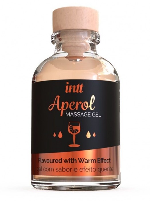 Массажный гель с согревающим эффектом Aperol - 30 мл. - INTT - купить с доставкой в Одинцово
