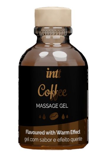 Массажный гель с согревающим эффектом Coffee - 30 мл. - INTT - купить с доставкой в Одинцово