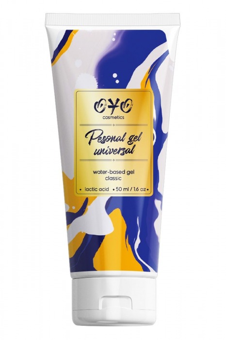 Интимная смазка на водной основе OYO Personal Gel Universal - 50 мл. - OYO - купить с доставкой в Одинцово