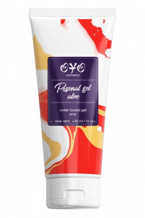 Анальная смазка на водной основе OYO Personal Gel Aloe - 50 мл. - OYO - купить с доставкой в Одинцово