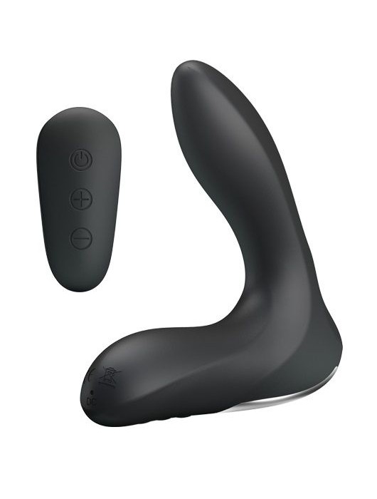 Массажер простаты Nasreddin с функцией расширения и пультом ДУ - 13,5 см. - Baile - в Одинцово купить с доставкой