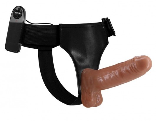Страпон на трусиках с вибрацией Ultra Passionate Harness - 16 см. - Baile - купить с доставкой в Одинцово