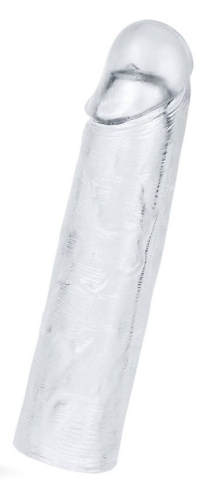 Прозрачная насадка-удлинитель Flawless Clear Penis Sleeve Add 1 - 15,5 см. - Lovetoy - в Одинцово купить с доставкой