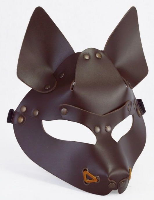 Коричневая маска Wolf - Sitabella - купить с доставкой в Одинцово