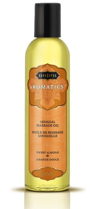 Массажное масло с миндальным ароматом Sweet Almond - 59 мл. - Kama Sutra - купить с доставкой в Одинцово