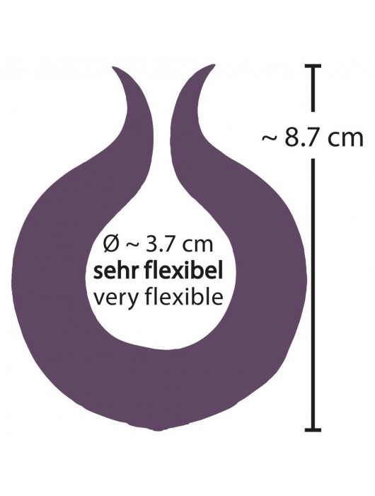 Вибратор для пар Two Motors Couple’s Ring в форме кольца - Orion - в Одинцово купить с доставкой