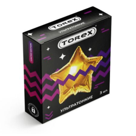 Презервативы Torex Party  Ультратонкие  - 3 шт. - Torex - купить с доставкой в Одинцово