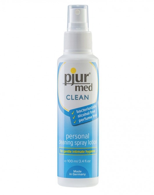 Гигиенический спрей pjur MED Clean Spray - 100 мл. - Pjur - купить с доставкой в Одинцово