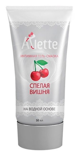 Интимная гель-смазка на водной основе Arlette  Спелая вишня  - 50 мл. - Arlette - купить с доставкой в Одинцово