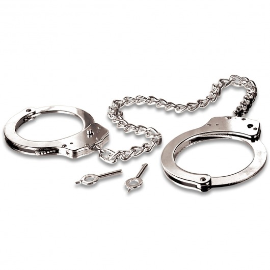 Металлические наручники Metal Leg Cuffs - Pipedream - купить с доставкой в Одинцово