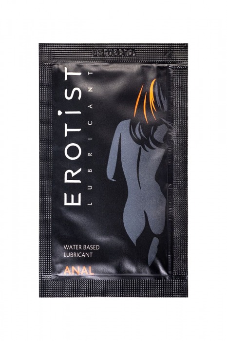 Пробник лубриканта на водной основе Erotist Anal - 4 мл. - Erotist Lubricants - купить с доставкой в Одинцово