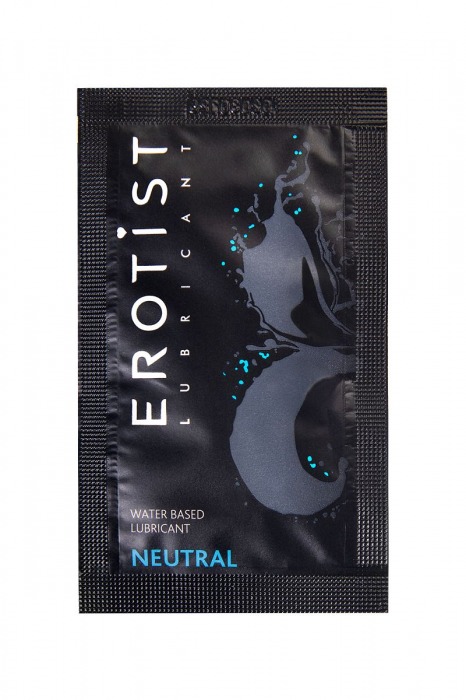 Пробник лубриканта на водной основе Erotist Neutral - 4 мл. - Erotist Lubricants - купить с доставкой в Одинцово