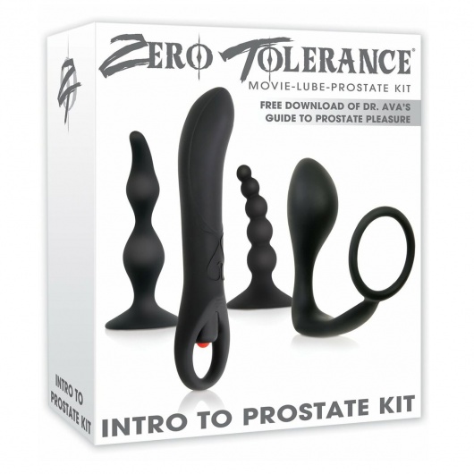 Набор стимуляторов простаты Intro To Prostate Kit - Zero Tolerance - в Одинцово купить с доставкой