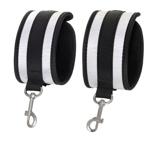 Серебристо-черные оковы Anonymo - ToyFa - купить с доставкой в Одинцово