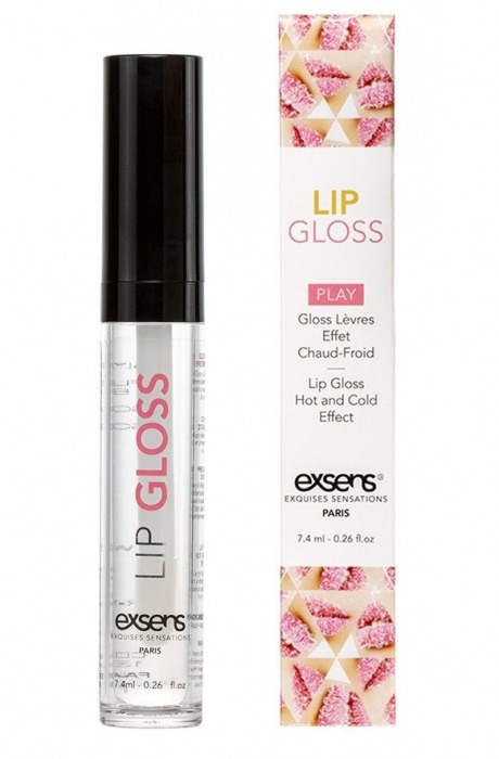 Блеск для губ Lip Gloss Strawberry с ароматом клубники - 7 мл. - Exsens - купить с доставкой в Одинцово