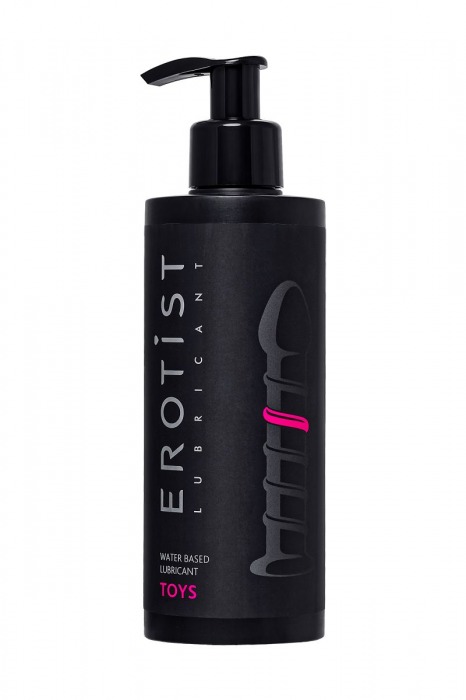 Лубрикант на водной основе Erotist Toys для использования с игрушками - 250 мл. - Erotist Lubricants - купить с доставкой в Одинцово