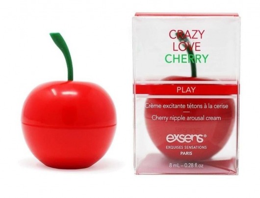 Крем для стимуляции сосков Crazy Love Cherry - 8 мл. - Exsens - купить с доставкой в Одинцово