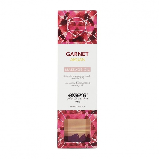 Органическое массажное масло GARNET ARGAN - 100 мл. - Exsens - купить с доставкой в Одинцово