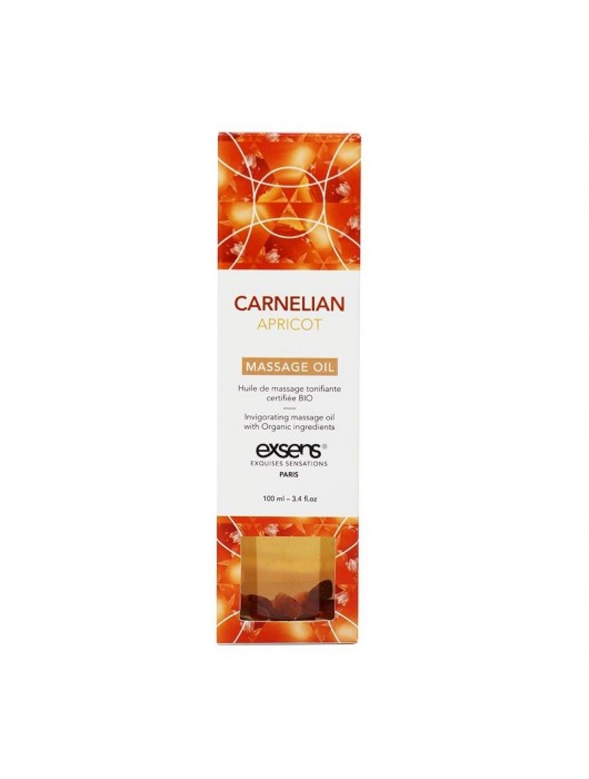 Органическое массажное масло CARNELIAN APRICOT - 100 мл. - Exsens - купить с доставкой в Одинцово