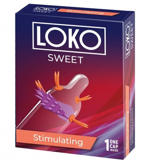 Стимулирующая насадка на пенис LOKO SWEET с возбуждающим эффектом - Sitabella - в Одинцово купить с доставкой
