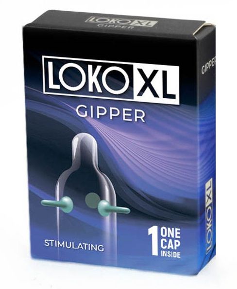 Стимулирующая насадка на пенис LOKO XL GIPPER - Sitabella - в Одинцово купить с доставкой