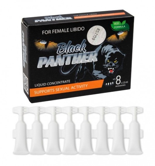 Пищевой концентрат для женщин BLACK PANTER - 8 монодоз (по 1,5 мл.) - Sitabella - купить с доставкой в Одинцово