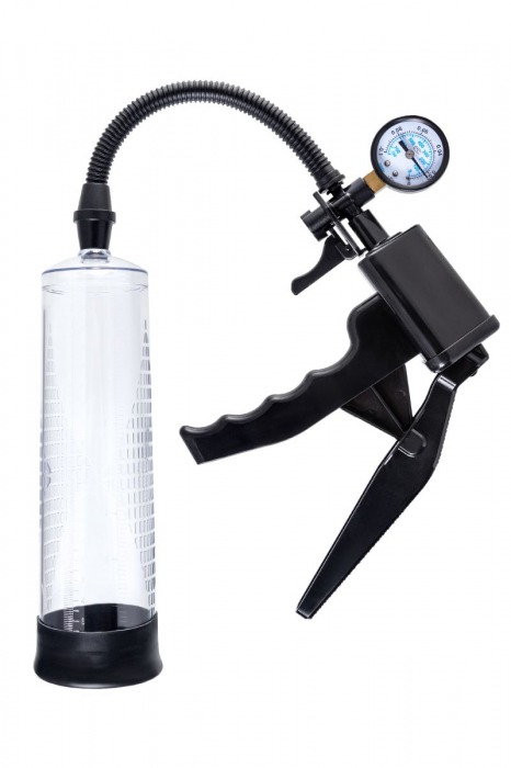 Прозрачная механическая помпа для пениса Viggo - Sexus - в Одинцово купить с доставкой