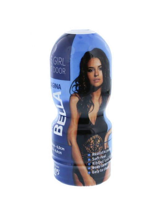 Телесный мастурбатор-вагина в тубе Bella - Dream Toys - в Одинцово купить с доставкой