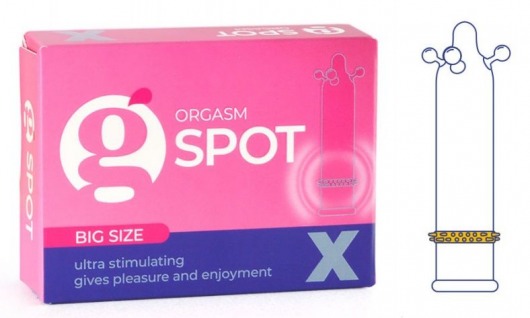 Стимулирующая насадка G-Spot X Big size - Sitabella - купить с доставкой в Одинцово