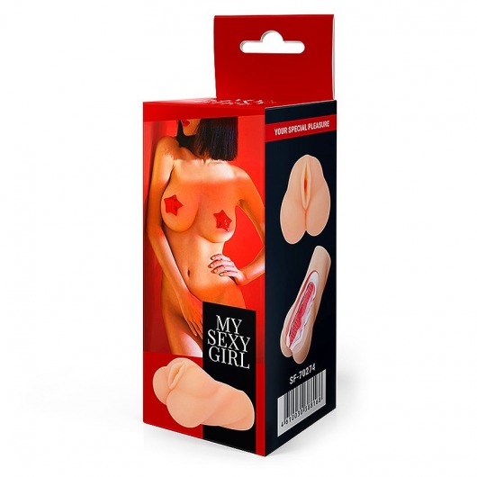 Мягкий реалистичный мастурбатор-вагина - Bior toys - в Одинцово купить с доставкой