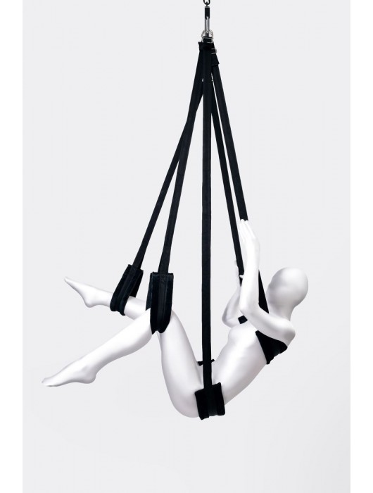 Черные секс-качели Anonymo №0503 - ToyFa - купить с доставкой в Одинцово