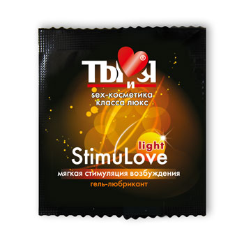 Разогревающий гель-лубрикант Stimulove Light в одноразовой упаковке - 4 гр. - Биоритм - купить с доставкой в Одинцово
