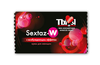Возбуждающий крем для женщин Sextaz-W в одноразовой упаковке - 1,5 гр. - Биоритм - купить с доставкой в Одинцово