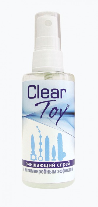 Очищающий спрей Clear Toy с антимикробным эффектом - 100 мл. - Биоритм - купить с доставкой в Одинцово