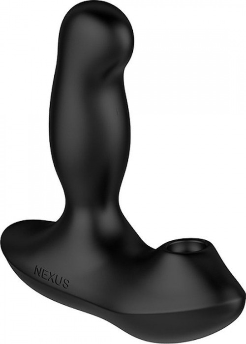 Черный вибратор-ротатор для стимуляции простаты Nexus Revo Air - Nexus Range - в Одинцово купить с доставкой