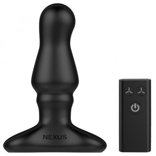 Черный вибростимулятор простаты Nexus Bolster - 12,3 см. - Nexus Range - в Одинцово купить с доставкой
