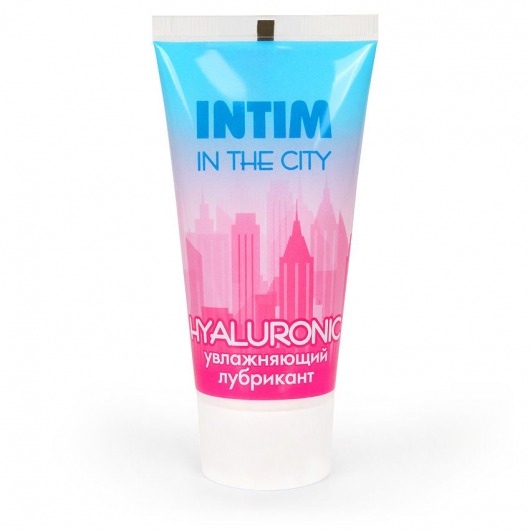 Увлажняющий лубрикант на водной основе Intim in the city Hyaluronic - 60 гр. - Биоритм - купить с доставкой в Одинцово