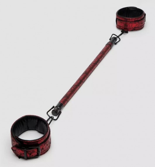 Распорка для ног Reversible Restraint Bar with Cuffs - Fifty Shades of Grey - купить с доставкой в Одинцово