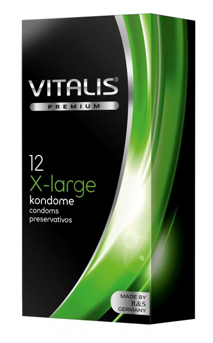 Презервативы увеличенного размера VITALIS PREMIUM x-large - 12 шт. - Vitalis - купить с доставкой в Одинцово
