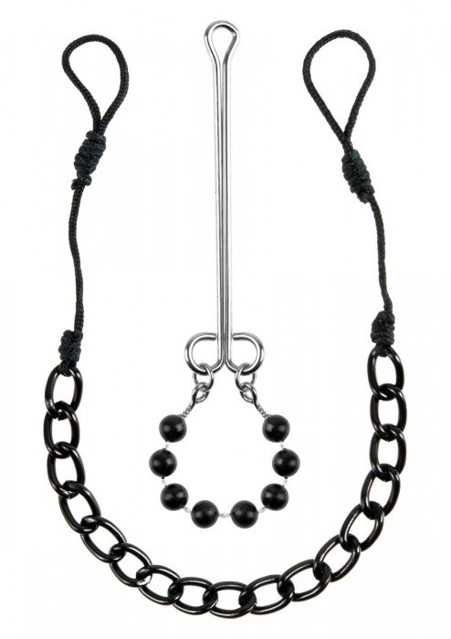 Интимные украшения с бусинами NIPPLE   CLIT JEWELRY - Pipedream - купить с доставкой в Одинцово