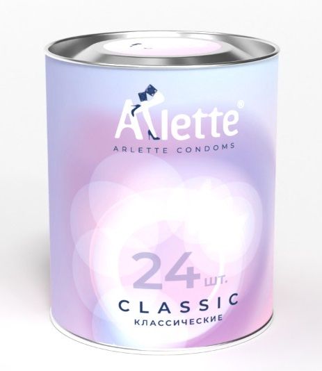 Классические презервативы Arlette Classic - 24 шт. - Arlette - купить с доставкой в Одинцово
