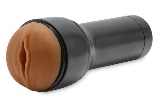 Коричневый мастурбатор-вагина Feel Stroker - Kiiroo - в Одинцово купить с доставкой