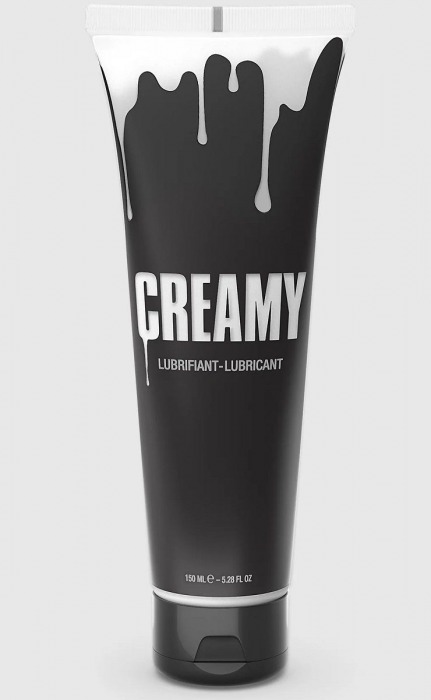 Смазка на водной основе Creamy с консистенцией спермы - 150 мл. - Strap-on-me - купить с доставкой в Одинцово