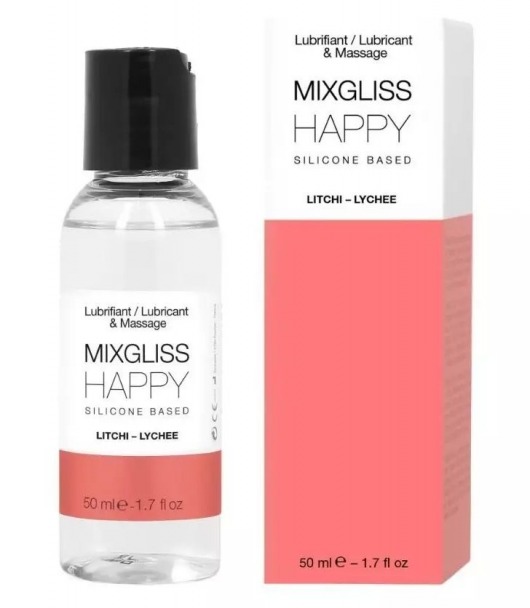 Смазка на силиконовой основе Mixgliss Happy - 50 мл. - Mixgliss - купить с доставкой в Одинцово