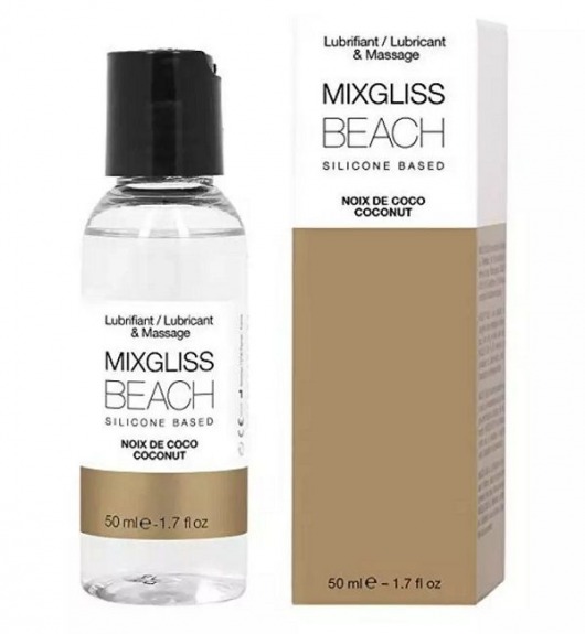 Смазка на силиконовой основе Mixgliss Beach - 50 мл. - Mixgliss - купить с доставкой в Одинцово