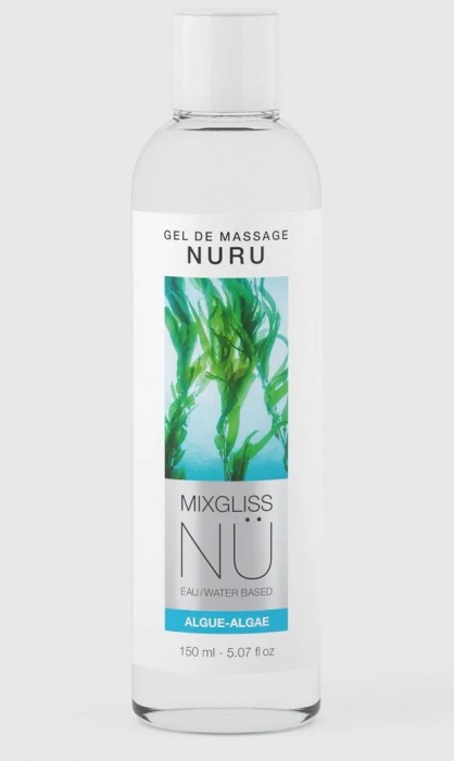 Массажный гель на водной основе Mixgliss NU Algae - 150 мл. - Mixgliss - купить с доставкой в Одинцово