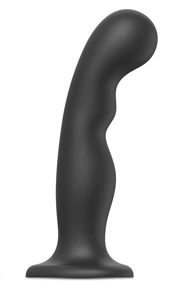 Черная насадка Strap-On-Me Dildo Plug P G size XXL - Strap-on-me - купить с доставкой в Одинцово