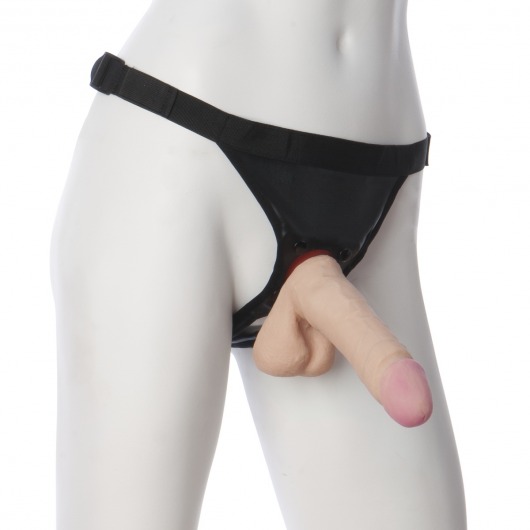 Трусики с насадкой Vac-U-Lock Set 7  ULTRASKYN Ultra Harness - 17,3 см. - Doc Johnson - купить с доставкой в Одинцово